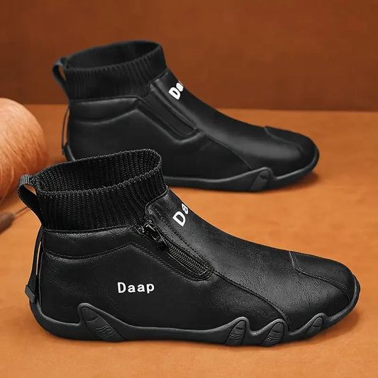 Bottes de neige chaudes pour hommes – Résistantes à l'eau et antidérapantes