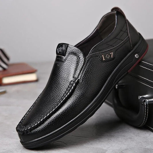 Mocassins effet cuir pour hommes – Le confort classique allié à l'élégance au quotidien