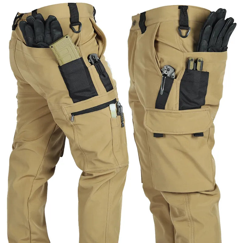 Pantalon de travail thermique softshell pour homme