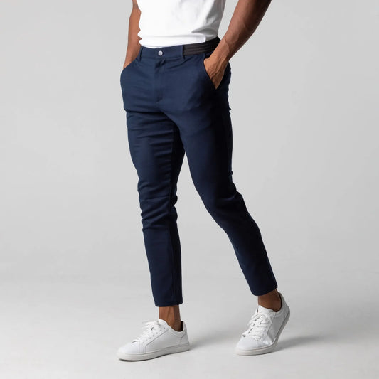 Pantalon stretch fuselé pour homme
