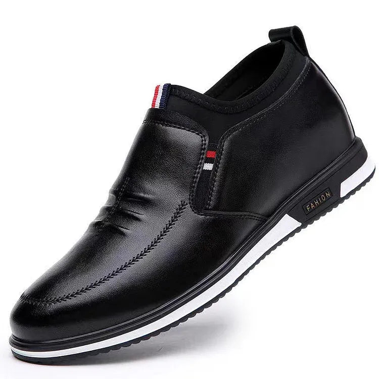 Chaussures décontractées effet cuir pour hommes