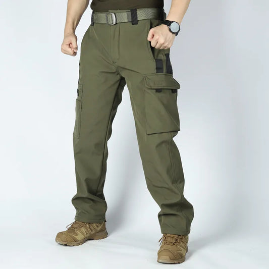 Pantalon de travail thermique softshell pour homme