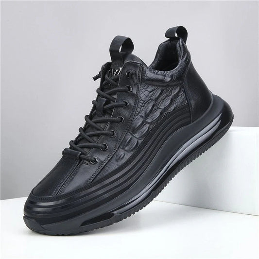 Chaussures Décontractées Homme effet cuir avec coussin d’air
