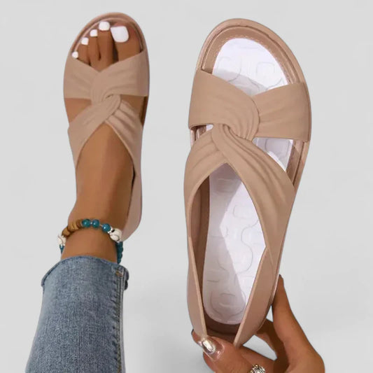 Sandales à brides confortables et de soutien pour femmes