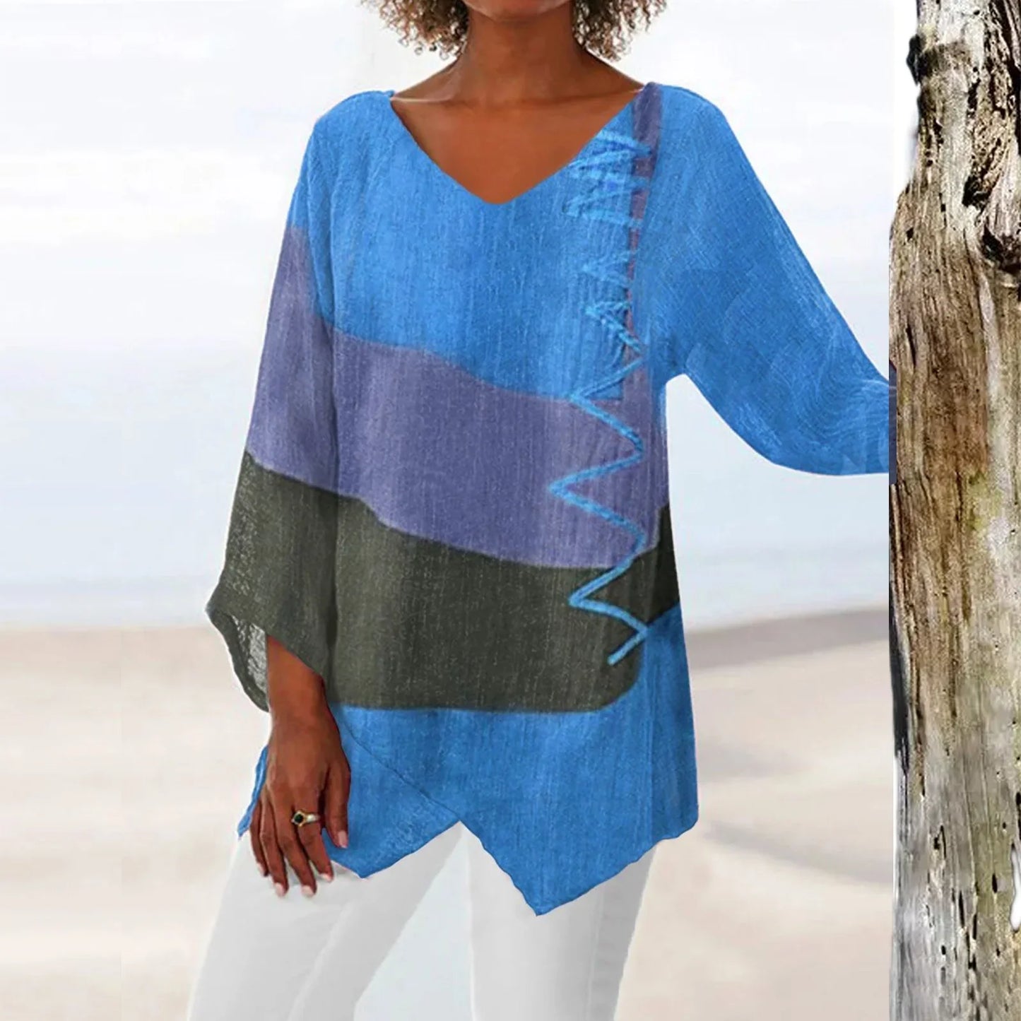 Blouse Élégance d'Été