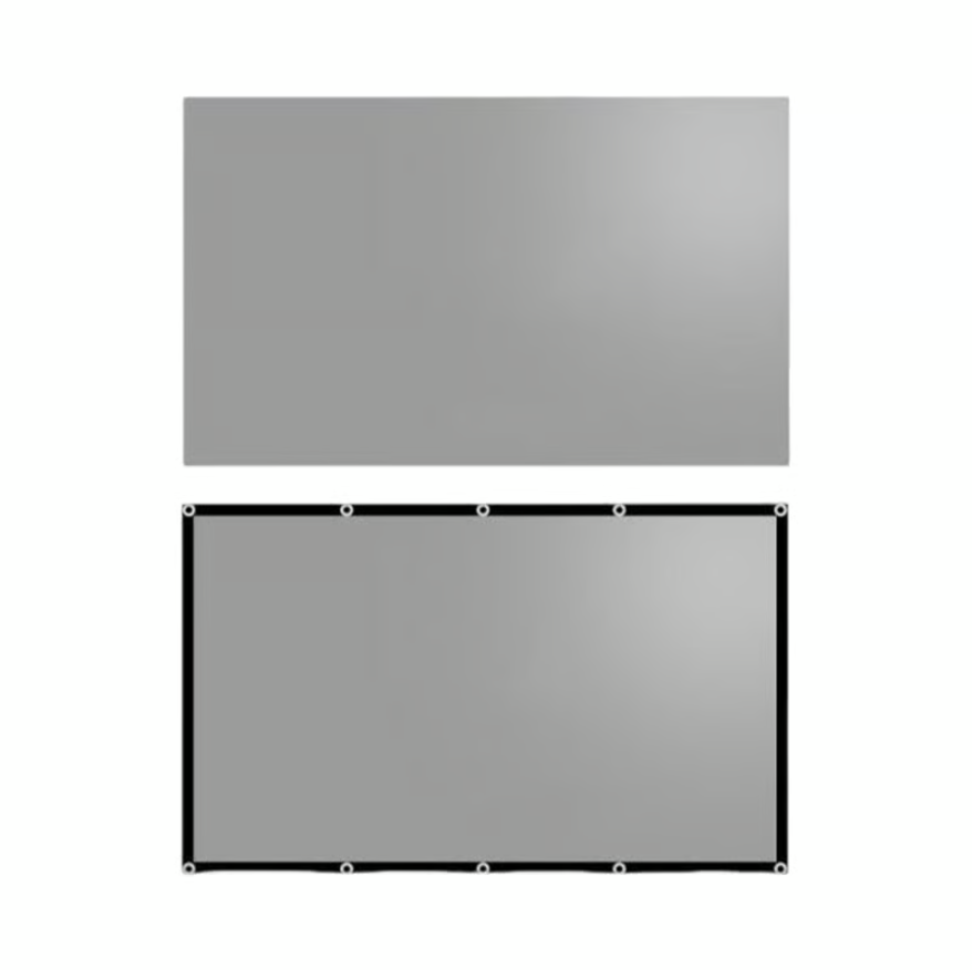 Écran de projection portable anti-reflets pour home cinéma
