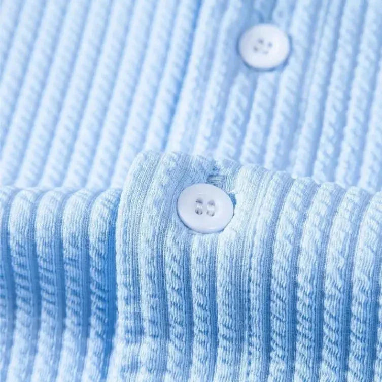 Chemise décontractée à boutons pour homme