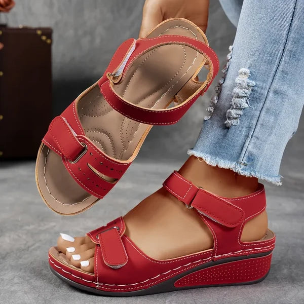 Sandales Compensées de Maintien pour Femme