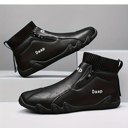 Bottes de neige chaudes pour hommes – Résistantes à l'eau et antidérapantes
