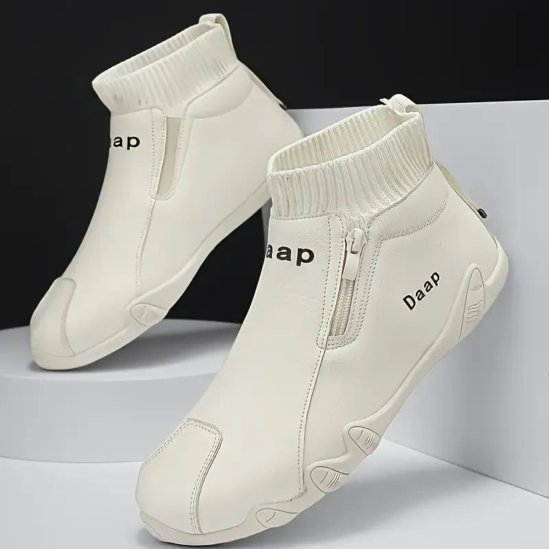 Bottes de neige chaudes pour hommes – Résistantes à l'eau et antidérapantes