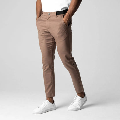Pantalon stretch fuselé pour homme