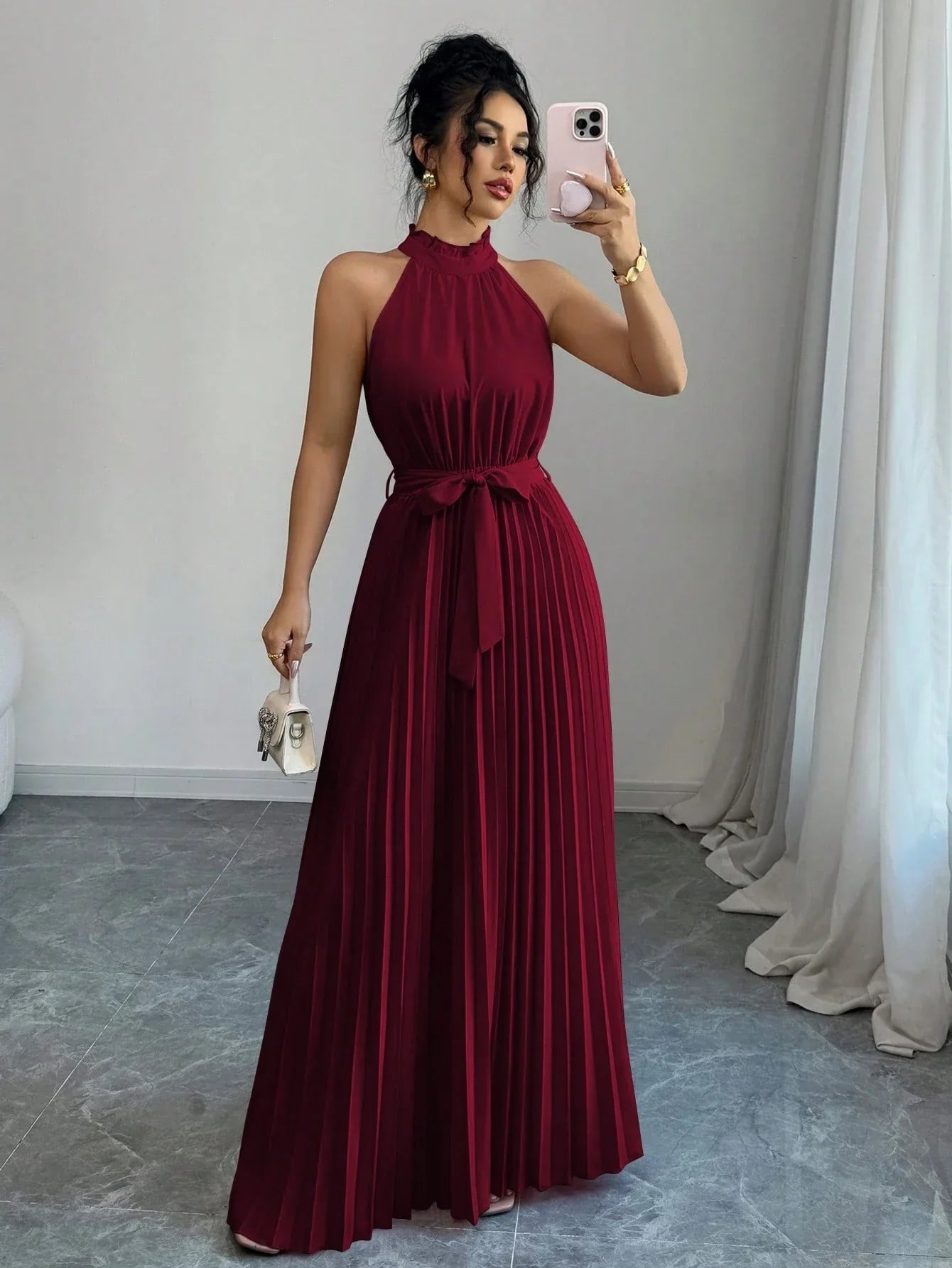 Robe À Volants Romantique