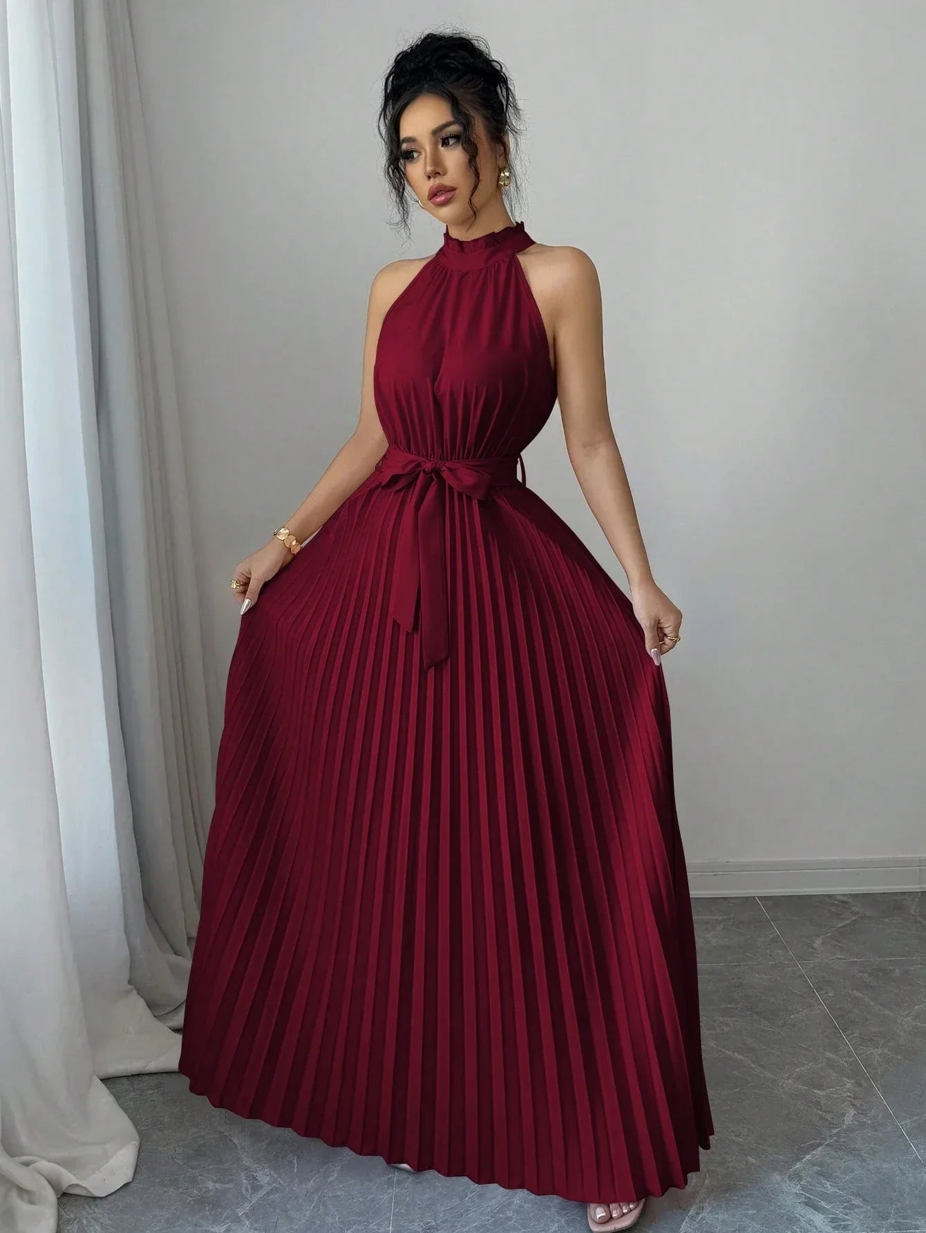 Robe À Volants Romantique