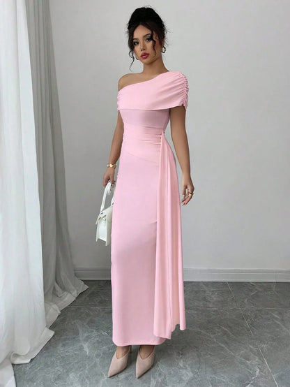 Robe D’Été En Maille Élégante