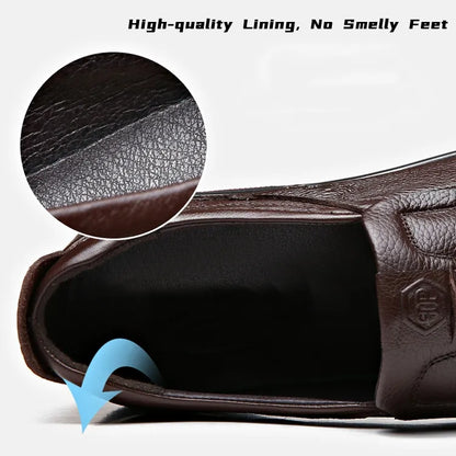 Mocassins effet cuir pour hommes – Le confort classique allié à l'élégance au quotidien