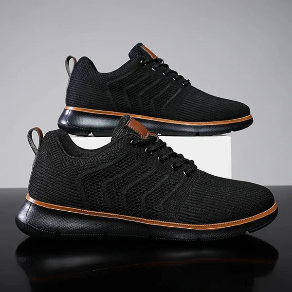 Baskets montantes respirantes en maille pour hommes