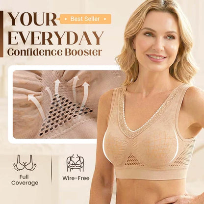 Soutien-gorge de Maintien Sans Armatures en Dentelle