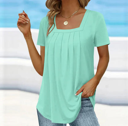 CHEMISE PLISSÉE POUR FEMME