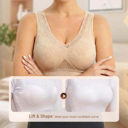 Soutien-gorge de Maintien Sans Armatures en Dentelle