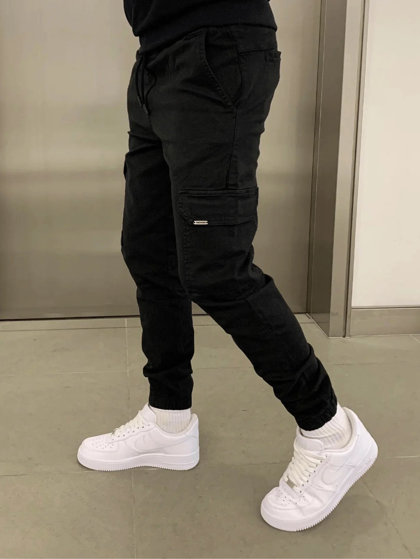 Pantalon cargo de jogging slim pour homme