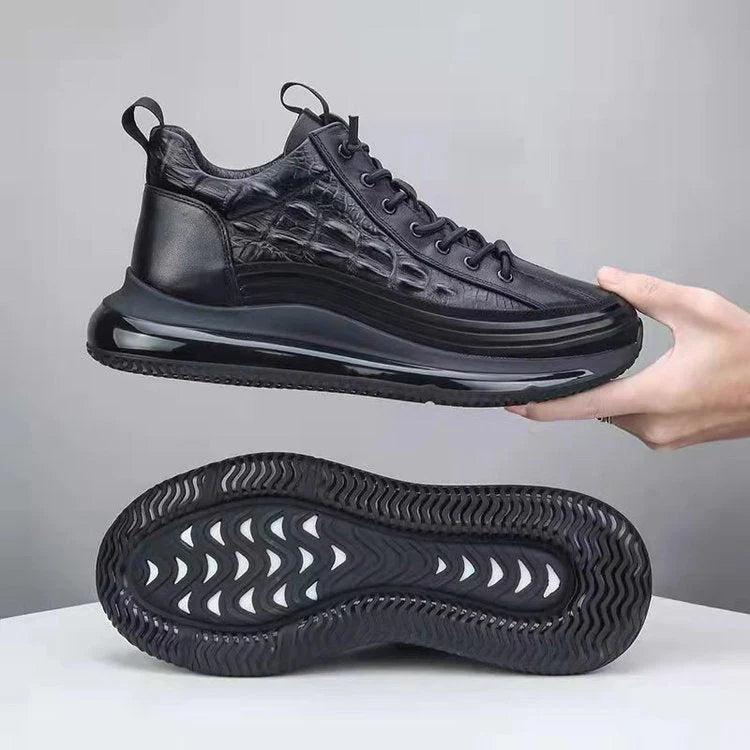 Chaussures Décontractées Homme effet cuir avec coussin d’air