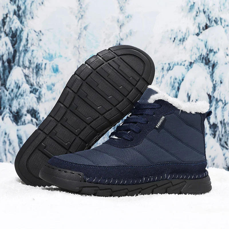 Bottes de travail et de randonnée imperméables, antidérapantes et thermiques pour hommes