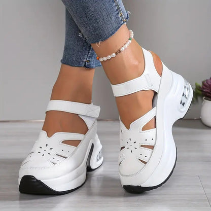 Sandales rembourrées confortables pour femmes, pour un usage quotidien