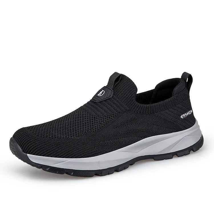 Chaussures de sport faciles à enfiler et respirantes pour hommes 👟