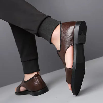 Sandales Décontractées à Bout Ouvert pour Homme