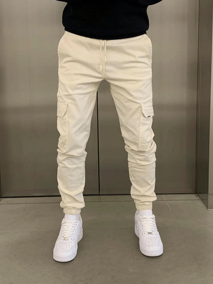 Pantalon cargo de jogging slim pour homme