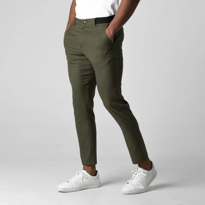 Pantalon stretch fuselé pour homme