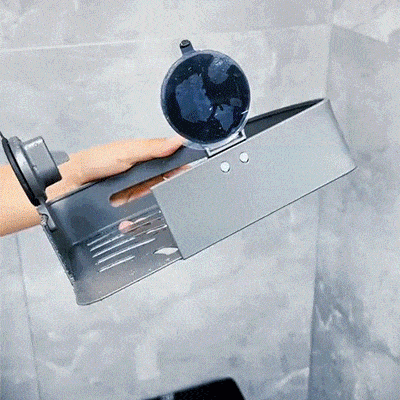Étagère de rangement d'angle adhésive pour salle de bain