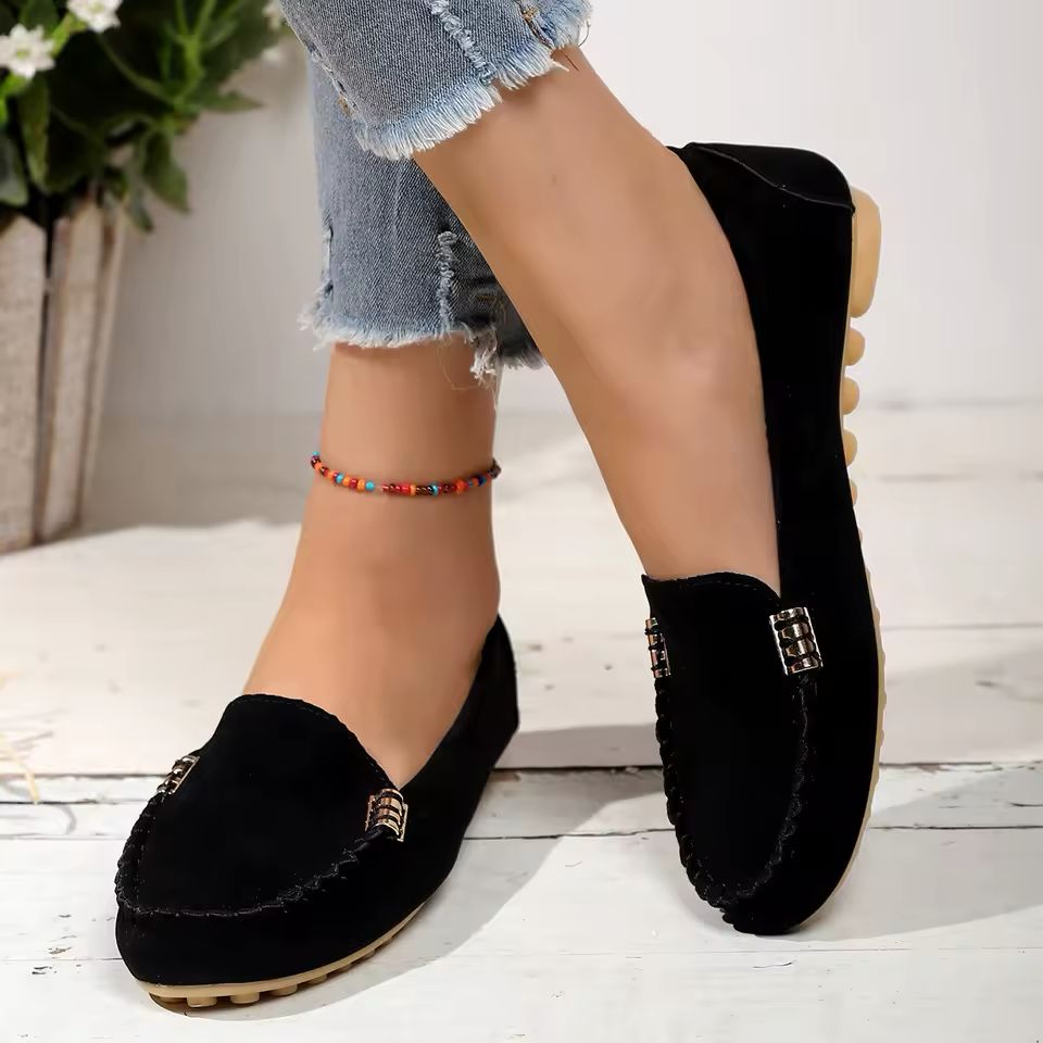 Mocassins à enfiler pour femmes – Ballerines et mocassins décontractés