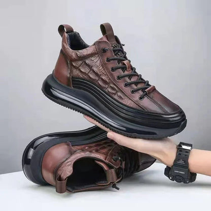 Chaussures Décontractées Homme effet cuir avec coussin d’air