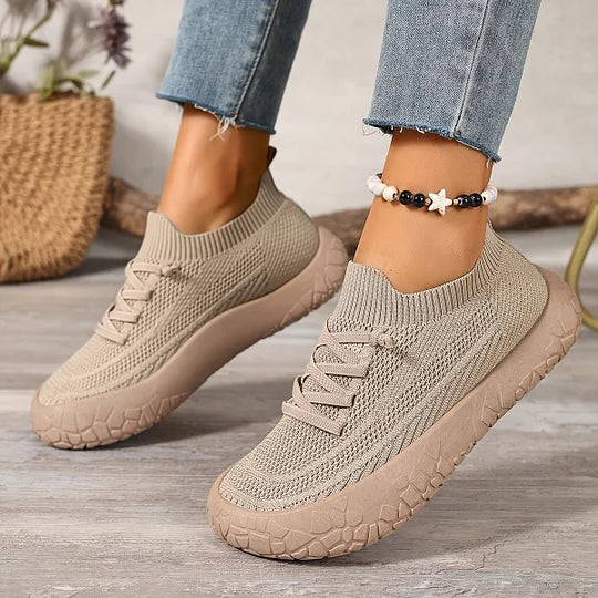 Baskets légères en maille pour femmes