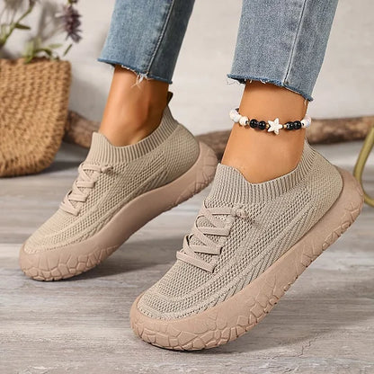 Baskets légères en maille pour femmes