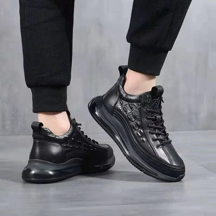 Chaussures Décontractées Homme effet cuir avec coussin d’air