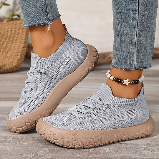 Baskets légères en maille pour femmes
