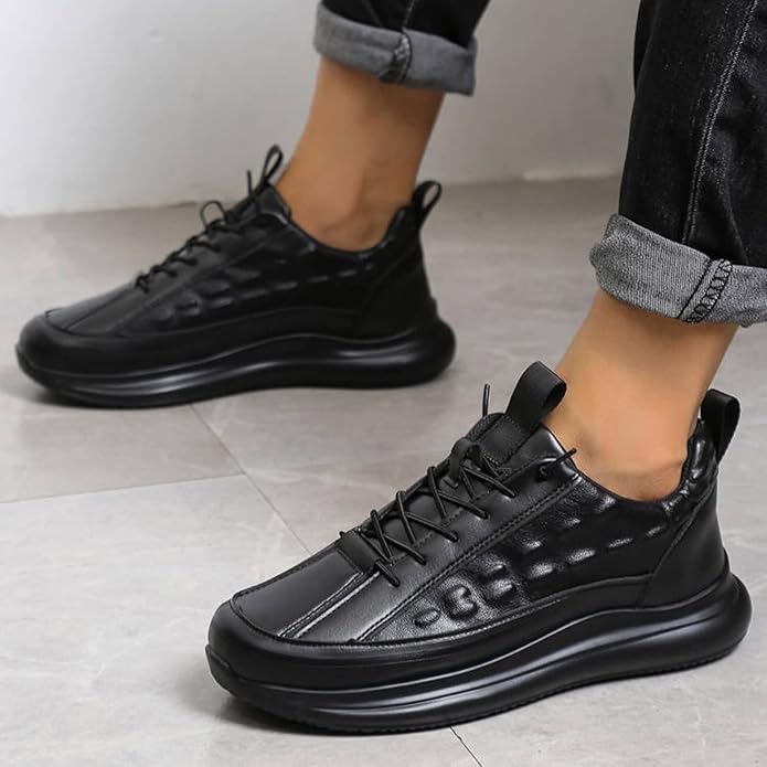 Chaussures Décontractées Homme effet cuir avec coussin d’air