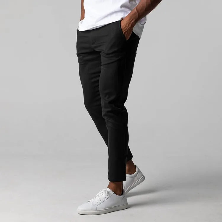 Pantalon stretch fuselé pour homme
