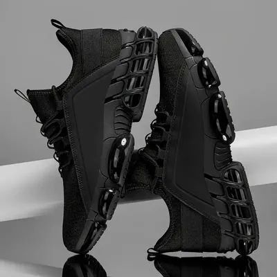 Men’s Lightweight Breathable Low-Top Trainers