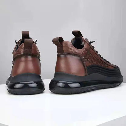 Chaussures Décontractées Homme effet cuir avec coussin d’air