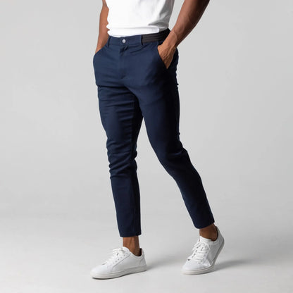 Pantalon stretch fuselé pour homme