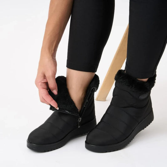 Bottes d'hiver isolantes, imperméables et antidérapantes pour femmes