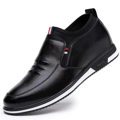 Chaussures décontractées effet cuir pour hommes