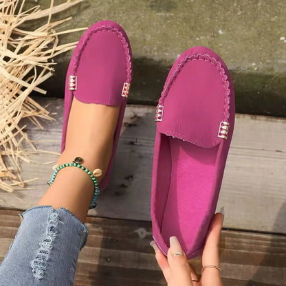 Mocassins à enfiler pour femmes – Ballerines et mocassins décontractés