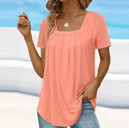 CHEMISE PLISSÉE POUR FEMME