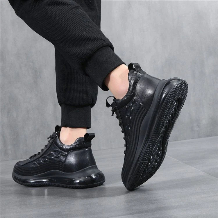 Chaussures Décontractées Homme effet cuir avec coussin d’air