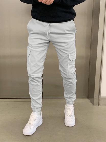 Pantalon cargo de jogging slim pour homme