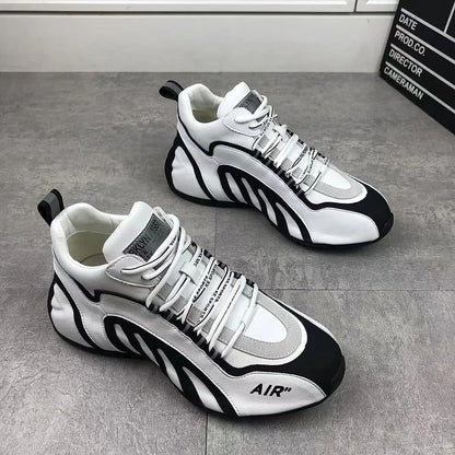Chaussures de course respirantes à semelle souple pour hommes